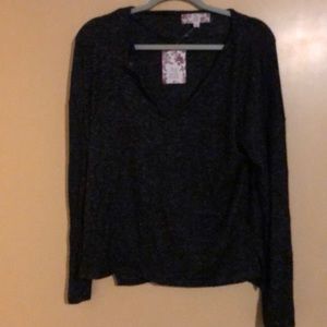 Dark grey long sleeve shirt